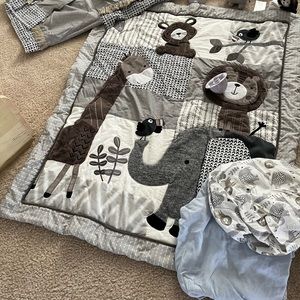 Lamb and ivy jungle Nursery Bedding